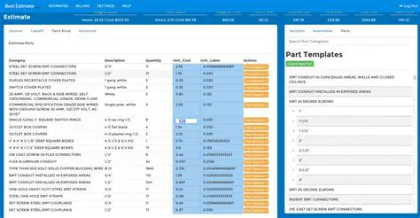 Key Features of Best Estimate Pro