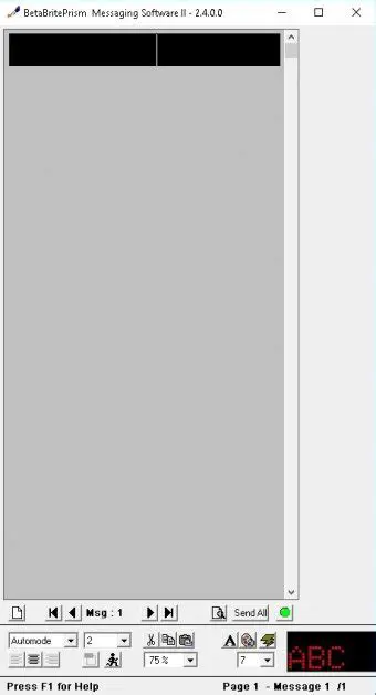 Key Features of Betabrite Prism Messaging Software