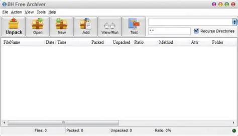 Key Features of BH Free Archiver