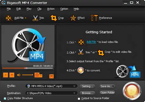 Key Features of Bigasoft DVD to MP4 Converter