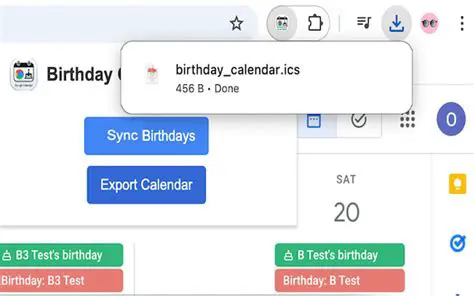 Key Features of Birthday Reminder