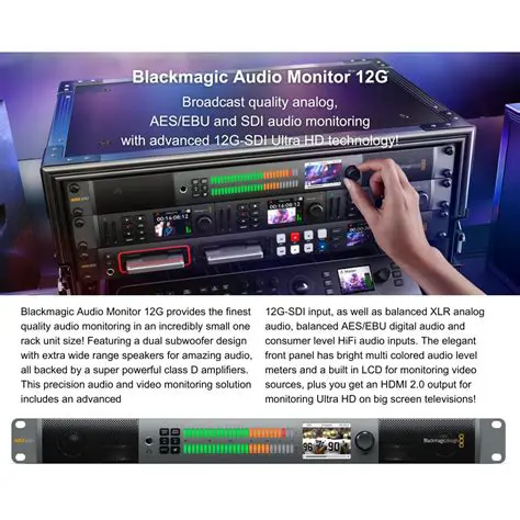 Key Features of Blackmagic Audio Monitor Utility