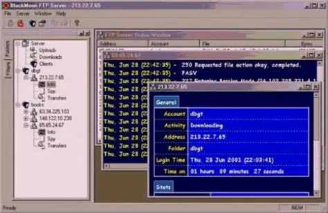 Key Features of BlackMoon FTP Server