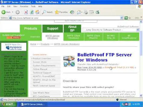 Key Features of BPFTP Server