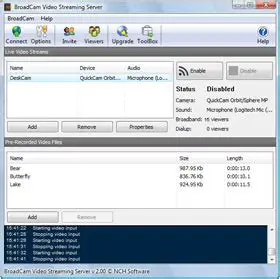 Key Features of BroadCam Streaming Video Server Plus