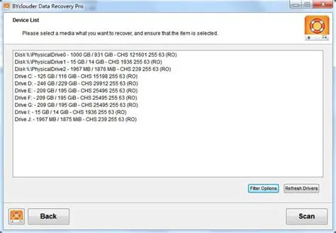 Key Features of BYclouder Partition Recovery Enterprise