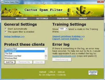 Key Features of Cactus Spam Filter