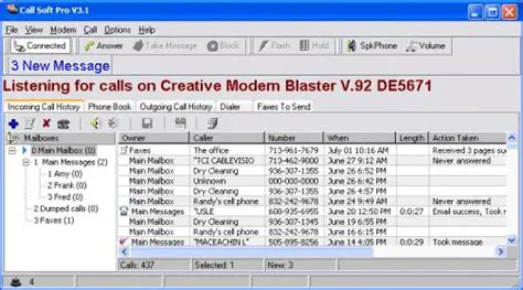Key Features of Call Soft Pro