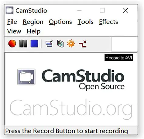 Key Features of CamStudio Pro