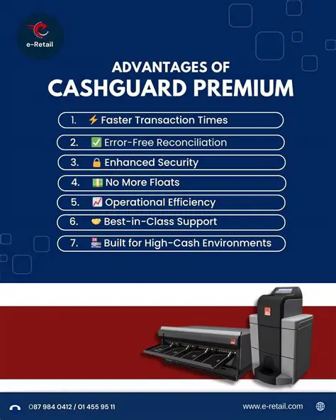 Key Features of CashGuard BackOffice