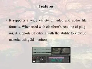 Key Features of CineForm NeoPlayer