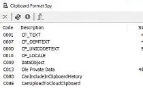 Key Features of Clipboard Format Spy