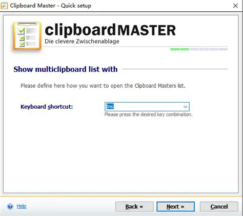 Key Features of Clipboard Master