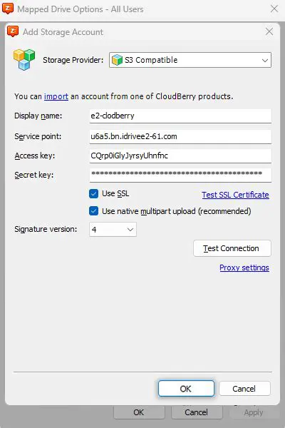 Key Features of CloudBerry Drive