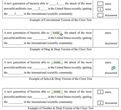 Key Features of Cloze Interactive Lower