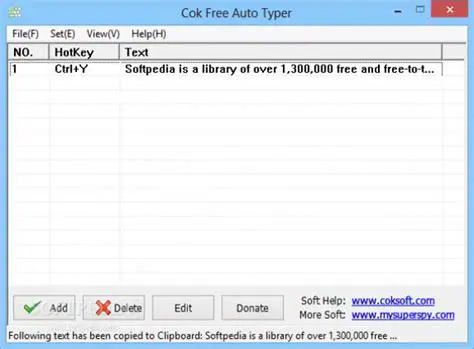 Key Features of Cok Free Auto Typer