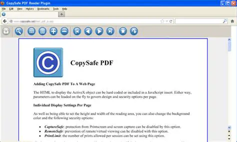 Key Features of CopySafe PDF Protector