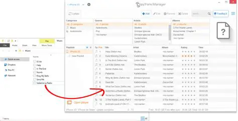 Key Features of CopyTrans Manager