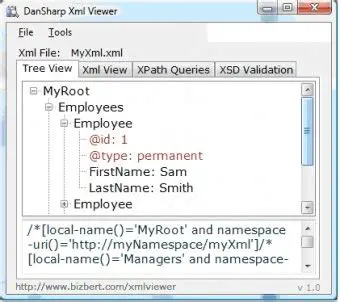 Key Features of DanSharp XmlViewer