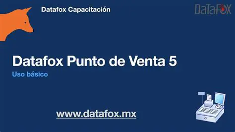 Key Features of Datafox Punto de Venta R2