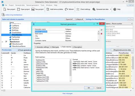 Key Features of Datanamic Data Generator MultiDB