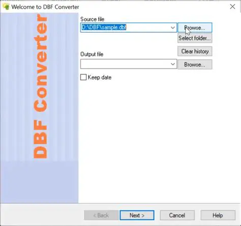 Key Features of DBF to SQL Converter