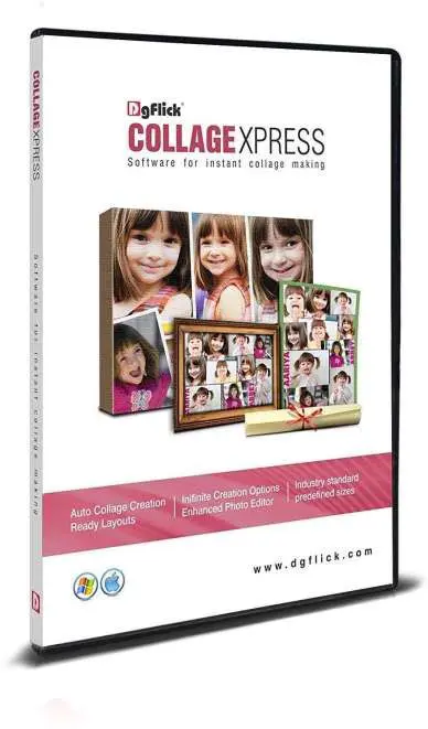 Key Features of DgFlick Collage Xpress STD