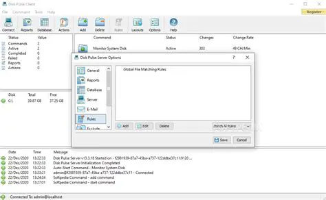 Key Features of Disk Pulse DB Server
