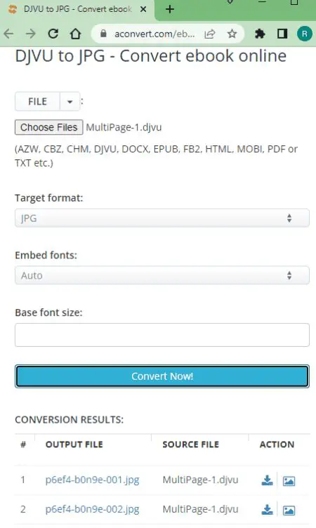 Key Features of DjVu To JPG Converter Software