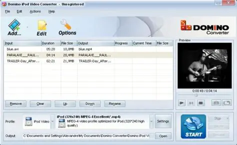 Key Features of Domino iPod Video Converter