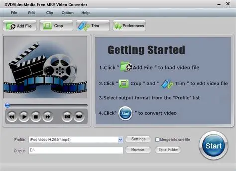 Key Features of DVDVideoMedia Free MKV Video Converter