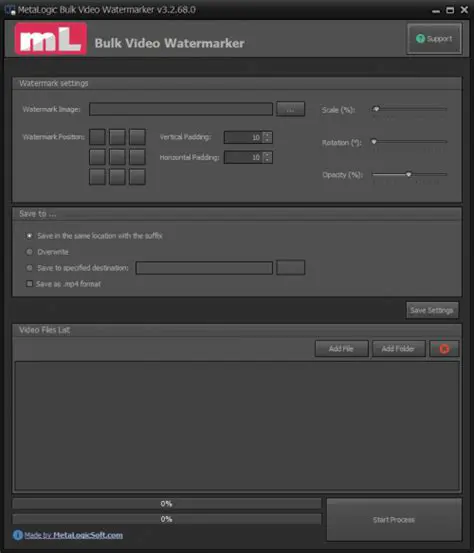 Key Features of Ease123 Video Watermarker