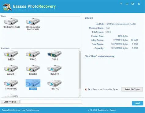 Key Features of Eassos Photo Recovery