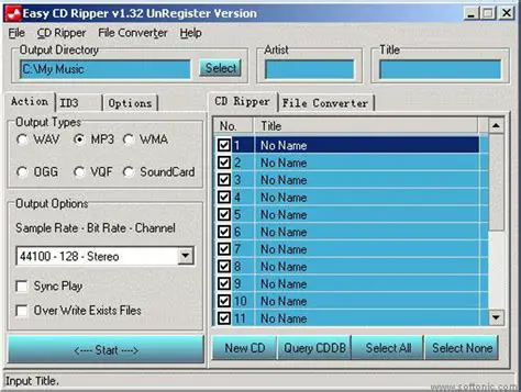 Key Features of Easy CD Ripper