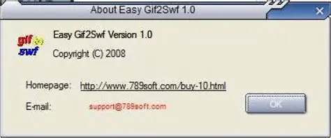 Key Features of Easy Gif2Swf