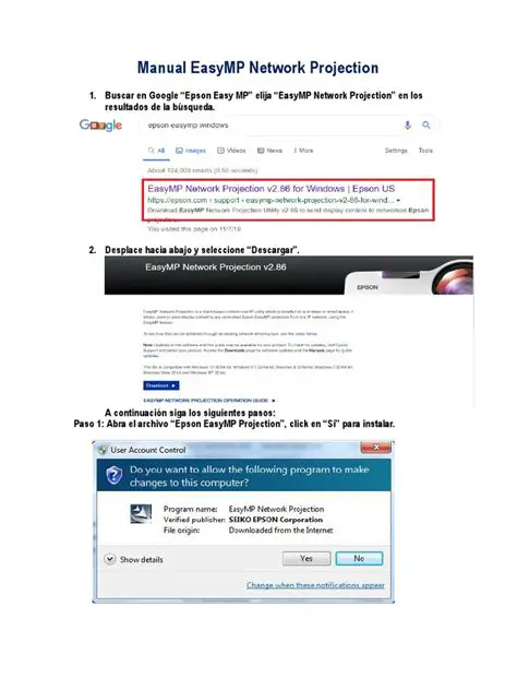 Key Features of EasyMP Network Projection
