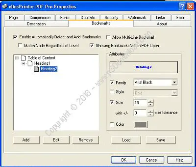Key Features of eDocPrinter PDF Pro