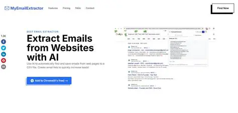 Key Features of Email Extractor URL