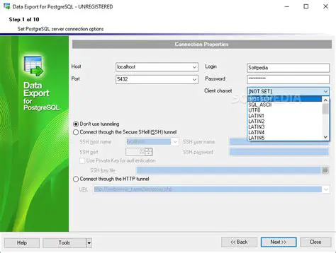 Key Features of EMS Data Export 2005 for PostgreSQL