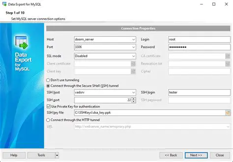 Key Features of EMS Data Export for MySQL