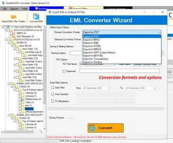 Key Features of Enstella PST to EML Converter