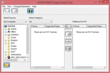 Key Features of EPSON PRINT Image Framer Tool