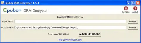 Key Features of Epubor DRM Decrypter