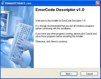 Key Features of ErrorCode Descriptor