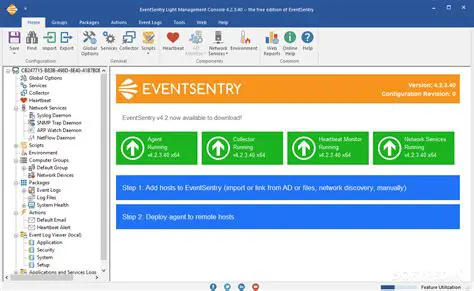 Key Features of EventSentry Light