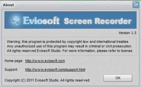 Key Features of Eviosoft Screen Recorder