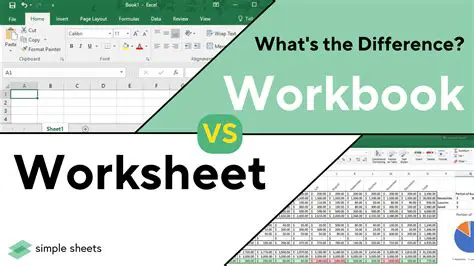 Key Features of Excel Workbooks Tabs