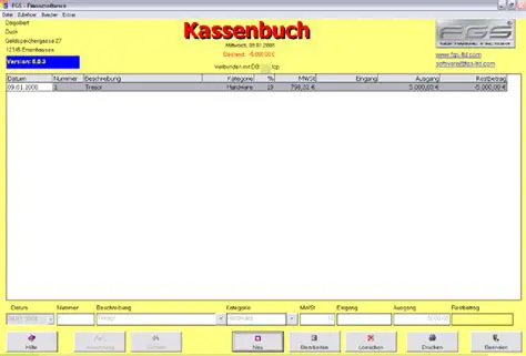 Key Features of FGS Kassenbuch