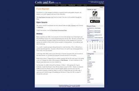 Key Features of Font Runner