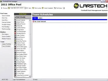 Key Features of Football Pool Manager 2011